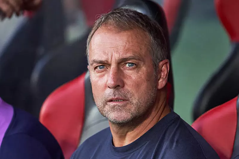 هانز فليك مدرب برشلونة